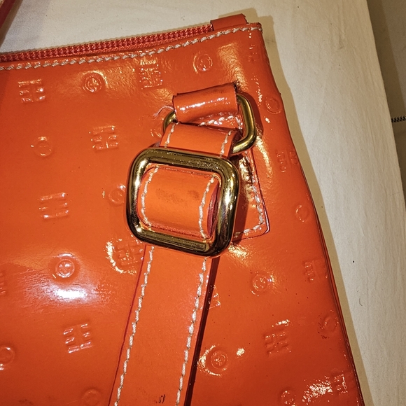 Orange Arcadia Zip Cross Body Bag - Picture 5 of 16